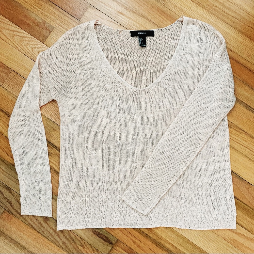 Sheer Oversized Summer Sweater